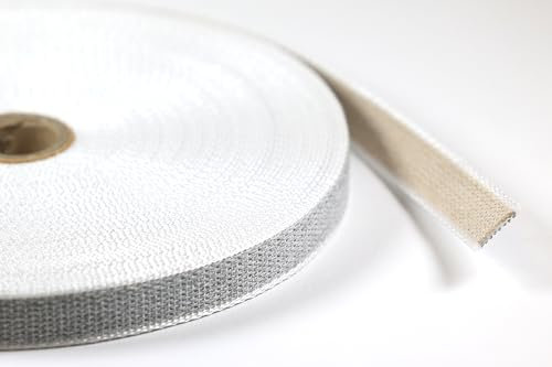 Rotolo Cintino 25 MT per tapparelle - colore grigio/avana - H mm 22 - Spessore mm 2,2 - Elevata Resistenza