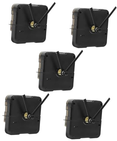 Gadpiparty 5sätze Austauschbare Wanduhr Mechanik Mit Leisen Zeigern Für Uhrenprojekte Geeignet Für Zifferblätter Langlebig Und Robust