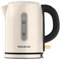Taurus – Hervidor eléctrico Vintage Compact Cream | 2400W | 1L | Base 360° | Apagado automático | LED | Asa ergonómica | Visor de agua | Inox | Medidor tazas | Crema