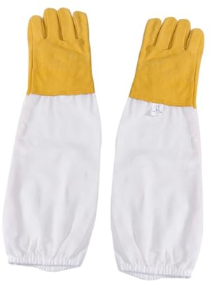 Operitacx Apiculture Peau De Mouton Blancs De Protection Pour Apiculteur Outil Apiculture Pour Usage Domestique Et Extérieur Xl