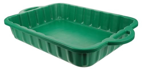 MUELODSIC Bac De Récupération en Plastique Grand Format pour Vidange Automobile Usage Atelier Extérieur