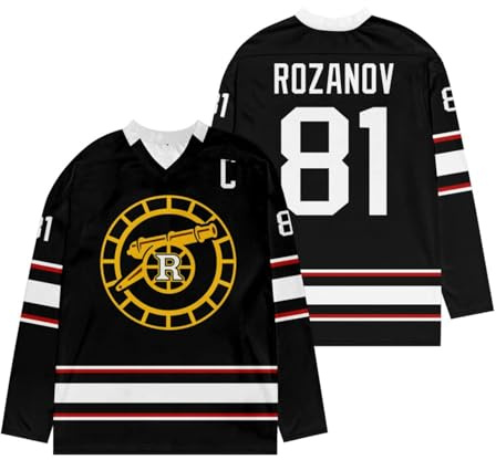 Heated Rivalry Merch Rozanov 81 Eishockey Trikot Unisex Langarm Ice Hockey Jersey Erwachsener Modisches Casual Sport Pullover Herren Damen Streetwear Top HEA-ted RIV-alry Merch Rozanov Sweatshirt