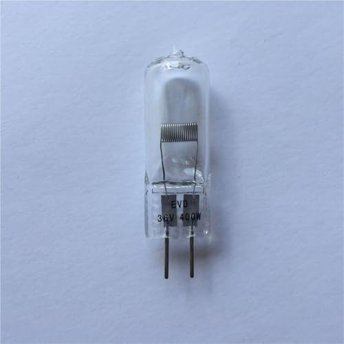 HYGBLIKF Lámpara de proyector JC Bulb EVD, lámpara halógena G6.35 de 36 voltios y 400 vatios, reemplazable 64663(6 pieces)