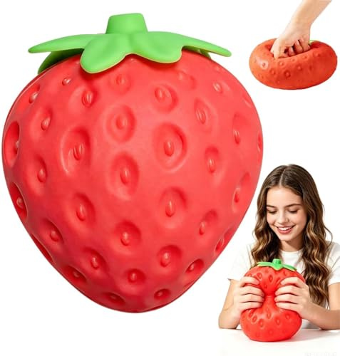 Butter Squishy XXL, 25CM Riesengroßes Jumbo weicher Butter-Stressball, niedlich, realistisch & weich, Slow Rising, Anti-Stress-Knautschball gegen Angst & Stress, perfekt als Partygeschenk