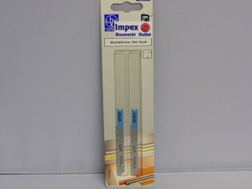 LUX 113033 lama per seghetto alternativo Fein, fresato, Black & Decker Attacco Black & Decker divisione denti 1,2 mm BASIC