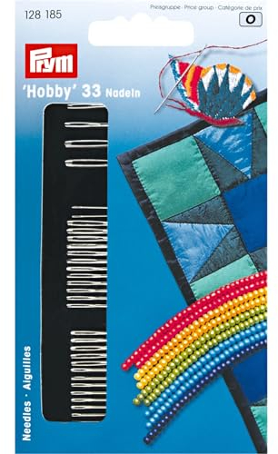 Prym Agujas De Coser, Metal, Plata, Hobby, 33 Stück, BRF