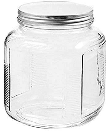 Anchor Hocking 85787R 2 Quart Clear Glass Cracker Jar - Pack of 4