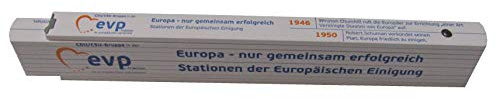CDU-CSU-Gruppe - evp fraktion - Zollstock aus Holz - 2m