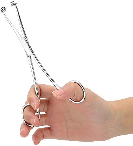 GAESHOW Pince à Piercing Professionnelle, Outil Fournitures de Piercing, Corps Piercing Pince en Acier Inoxydable, pour Oreille Lèvre Nombril Langue Ailes du Nez Sourcils Piercings