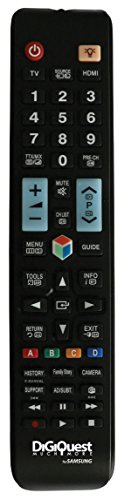 Telecomando compatibile con tutti i modelli di Samsung TV, LCD, LED, PLASMA e 4K. Completo di tutte le funzioni.Già configurato e pronto all’uso. Con il tasto luce permette una facile manovra al buio.