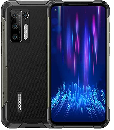 DOOGEE Telephone Portable Incassable, S97 Pro(2021) 6,39 Pouces, Helio G95 8Go+128Go, Caméra AI 48MP, Batterie 8500mAh Charge Rapide 33W, Android 11 Smartphone Incassable, 4G Dual SIM/NFC-Noir