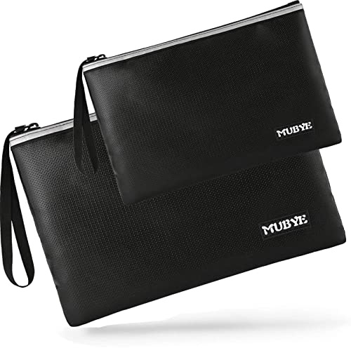 Fireproof Waterproof Money Document Bag, 2Pack