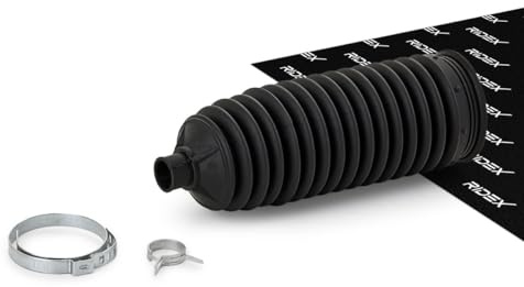 RIDEX Lenkmanschette Vorne Faltenbalg Lenkung 168mm Kompatibel mit NISSAN Qashqai/Qashqai +2 I J10, NJ10 Qashqai II J11, J11 X-TRAIL T32 X-TRAIL T30 X-TRAIL T31
