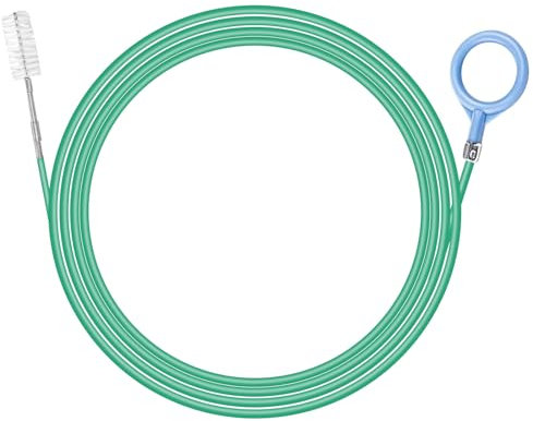VOBOR Sonnendach Reinigungsbürste, 300 cm Abfluss Reinigungswerkzeug, extra Lange Flexible Reinigungsbürste Multifunktionale weiche Reinigungsbürste für Auto, Sonnendach, Kraftstofftank, Kühlschrank