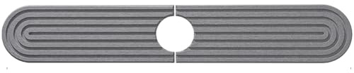 Mat de robinet pour évier de cuisine, 17,7x3,9 pouces diatomite de cuisine tapis robinet absorbant le tapis robinet de lavabo à séchage rapide, gardien de robinet sans glissement
