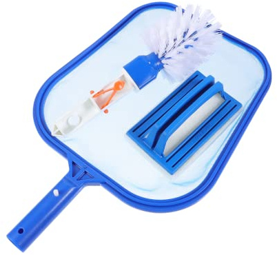 Milisten 1 Juego Herramientas de Limpieza para Piscina Accesorios de Cepillo para Eliminar Residuos