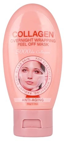 Maschera Viso Peeling | Maschera Peel-Off Effetto Lifting Rassodante - 60g Trattamento Viso Idratante Per Cura Della Pelle Con Effetto Rassodante Emolliente Illuminante Liftante E Purificante Dei Pori