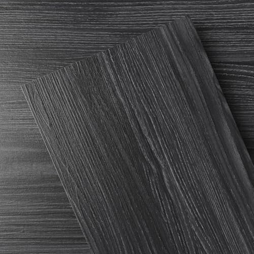 GreenFullHouse Revêtement de sol en vinyle autocollant - Carreaux de sol à coller 2,0 mm d'épaisseur - Imperméable pour salon, chambre, salle de bain, cuisine (2,51 m², chêne grillé)