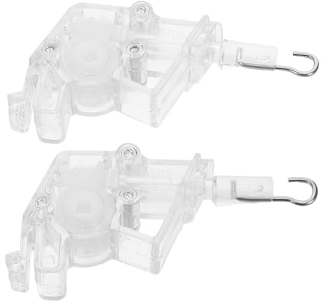 ROMISBABA 2pcs Window Blind Tilt Hook Mechanism Plastic Wand Parts Quick Light Control Mini Blind Replacement Fittings for Home Window Repair