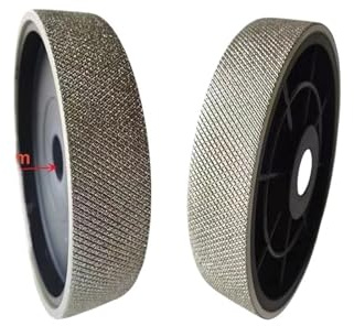 Meule Diamantée 150 X 38 X 25,4 Mm, Rainurée, Moletée, Tranchante, Résistante À L'usure, Trous De 150 X 38 X 25,4 Mm(60)