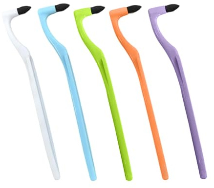 YUVKIN 5 Pezzi Kit per Pulizia Denti Rimuovi Tartaro e Macchie per Eliminare Placca e Tartaro (Cinque Colori)