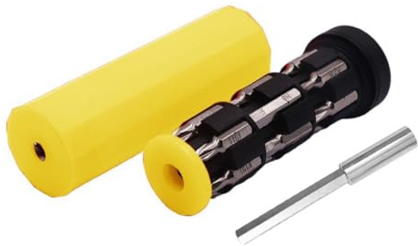 Set di cacciaviti 18 in 1 con punte SL, PH, Torx, esagonali, triangolari e a tre punte per riparazione auto, montaggio e manutenzione di mobili