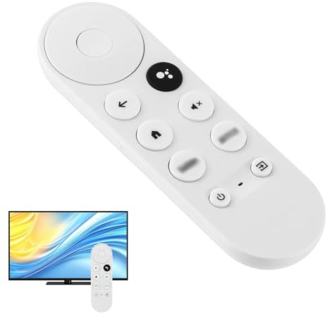 Télécommande Vocale Compatible avec G-oogle Chrome-cast TV 4k Snow G9n9n Compatible avec Ga01409, Ga01919, Ga01920, Ga01923, Ga02463 Et Ga02464