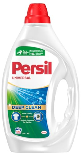 Pack of 4 Persil Universal Liquid Detergent Deep Clean 1485 ml / 33 Loads