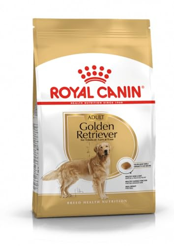 ROYAL CANIN Golden Retriever Adult | 3 kg | Trockennahrung für Hunde | Speziell für ausgewachsene und ältere Golden Retriever | Ab dem 15. Monat | Unterstützung von Haut und Fell