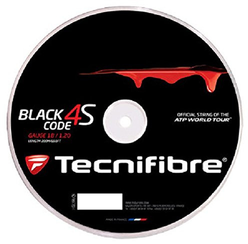 Tecnifibre Black Code 4S Tennissaite 200 m 1,25 mm