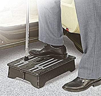 North American Healthcare Slip Resistant Portable Folding Half Step 10cm Disability Aid Doorway Car Travel Step Stool