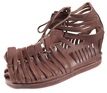 Battle-Merchant Sandales romaines Caligae, marron, 44 EU