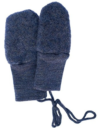 Engel Baby Fäustel ohne Daumen, Fleece, 100% Schurwolle (kbT)