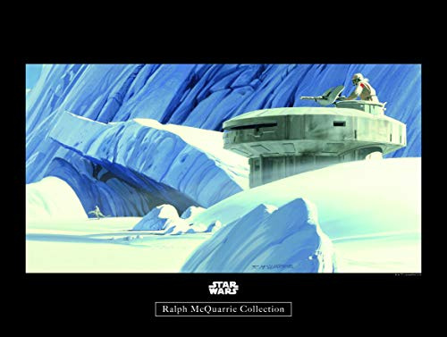 Komar Wandbild | Star Wars Classic RMQ Hoth Echo Base | Kinderzimmer, Jugendzimmer, Dekoration, Kunstdruck | ohne Rahmen | WB146-40x30 | Größe: 40 x 30 cm (Breite x Höhe)