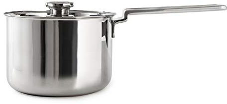Robert Welch Campden Cookware Saucepan 3.2L. Suitable for Induction & All Cooking Methods. 25 Year Guarantee