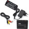 Mini lettore multimediale Full HD, scatola lettore video multimediale HDMI 110-240V 1080P - MKV/RM- Unità disco rigido USB e schede SD, ecc. Con telecomando(io)