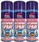 YORKSHIRE Homeware Water Proof Spray Against Moisture and Dirt, Waterproof Spray for Tents, Camping, Fishing, Hiking Clothe, Shoes & Boots Fabric Protector All Outdoor Activities 300ml (3 Cans)