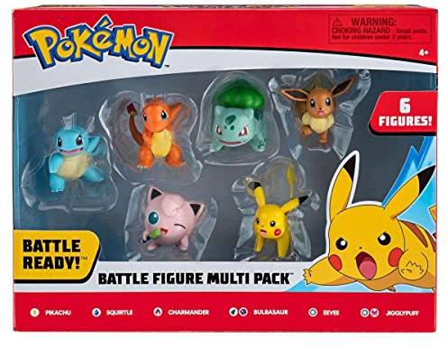Pokemon Bandai - Pack de 6 figuras