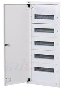 Tableau Électrique encastrable Blanc 5x12P Modules