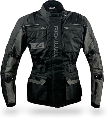 TLA EXPLORA LIGHT LADY Veste moto femme avec protections CE | Veste moto printemps/été | veste moto 2 saisons | veste de moto respirante | veste Enduro femme