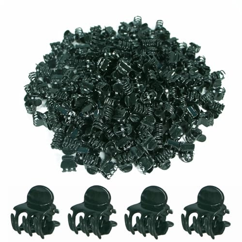 ZUYIST 200 Stück Orchideen Klammern Pflanzenclips, 1.5 cm Orchideen Clip | Wiederverwendbare Klein Pflanzenclips Garten Pflanzen Clips Kunststoff Pflanzenklammern für Unterstützen und Halten Pflanze