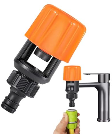 Connecteur de tuyau d'arrosage, robinet au connecteur de tuyau d'arrosage,Adaptateur de robinet de cuisine mitigeur - Adaptateur de robinet de connecteur de tuyau de cuisine, pour intérieur, extérieur