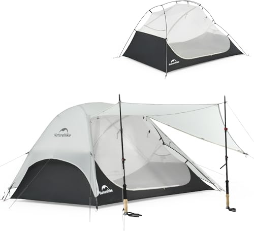 Naturehike Star River UL - Tenda ultraleggera per 2 persone, doppio strato, per 2 persone, nylon 15D, PU3000 mm