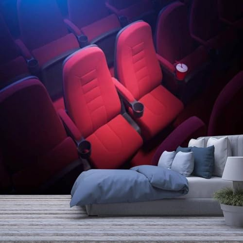Fotomurale 3D Murale Autoadesivo Posti A Sedere Del Cinema Camera Dei Bambini Bar Ufficio Soggiorno Ristorante Negozio Di Corridoio Hotel Decorazione Della Parete Arte Della-16253516020