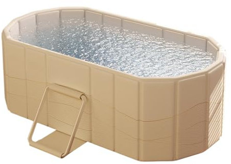 Faltbare Badewanne Für Erwachsene - Große Isolierte Badewanne, Tragbarer Warmer -Badeeimer | Home Recovery Gym Badezimmerzubehör, Faltbares Badewannendesign Mit