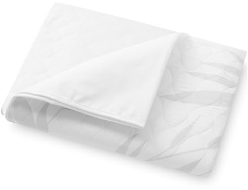Coprimaterasso per incontinenza CityComfort in fibra di bambù, per letti fino a 90 cm di larghezza, lavabile e impermeabile, 5 strati e bordi ripiegabili, coprimaterasso altamente assorbente (Singolo)
