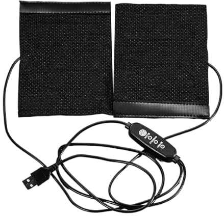 Tragbares USB-Heizkissen – verstellbares elektrisches Heizkissen, Reise-Heizkissen, für Nacken, Schulter, Körper, Bett, Büro, Knie, Fuß, Camping, Rücken