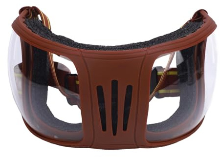 Vikye Gafas de Caballo a Prueba de Viento, Gafas de Sol Multifuncionales para Caballos, Acolchado de Esponja Suave, Filtración a Prueba de Sol para Paseos Tranquilos (Transparente)