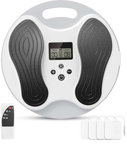 Medic Durchblutungs-Stimulator Beine & Füße, EMS Fußmassagegerät Fussmassagegerät elektrisch für Beinschmerzen & Schwellungen lindern, Krämpfe reduzieren, Durchblutung verbessern
