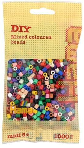 HAMA 207-67 - Mix Perle, 1000 Pezzi, 22 Colori